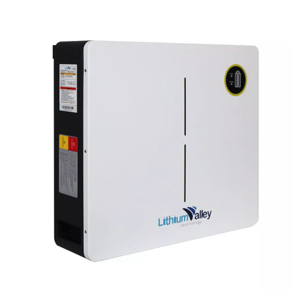 Lithium Valley 5.12kWh Wall Mounted Battery. 51.2V, 100AH
