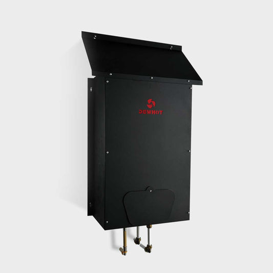 Dewhot Weather Box/ Cover (Powder Coated) - Extra-large Flue