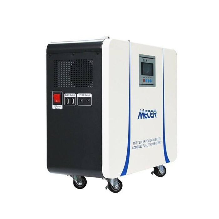 Mecer 1kVA 1kW Lithium Battery Inverter Trolley with 50Ah Lithium-ion Battery